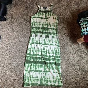 Tiedye tight dress